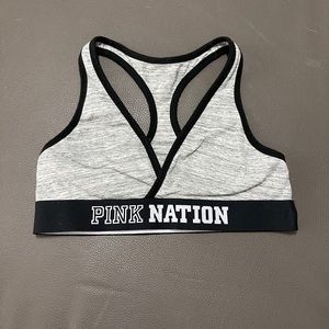 Victoria secret tank top pink & black size s/p